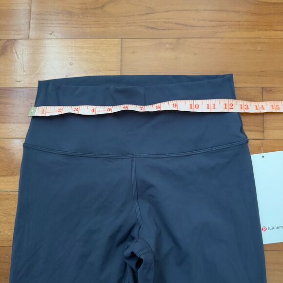 Women Lululemon Sheer Will High-Rise Tight 28" *Pulse Stone Blue Size 8 - Picture 7 of 9